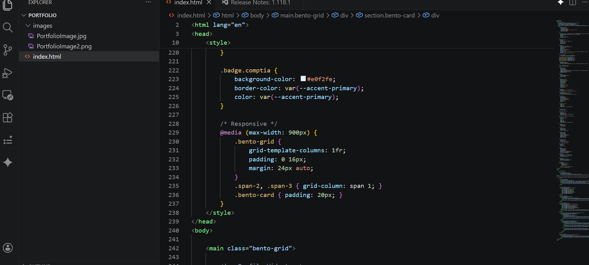 VS Code Experience